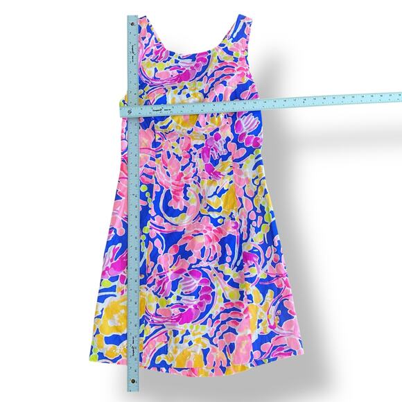 Lilly Pulitzer Courtney Shift Mini Dress in Catch and Release Size 4 Sirens - Picture 3 of 9